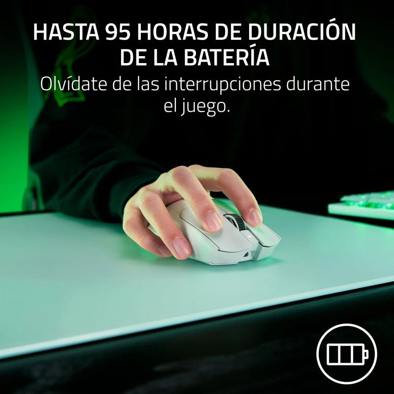 Razer Viper V3 Pro Ratón Gaming Inalámbrico 35000 DPI Blanco