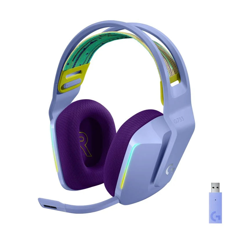 Logitech G733 Auriculares Gaming Inalámbricos Negros